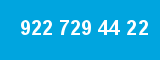 922 729 44 22 922 729 44 22